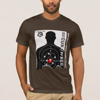 Camiseta Rational Registered and Ready Gun Owner