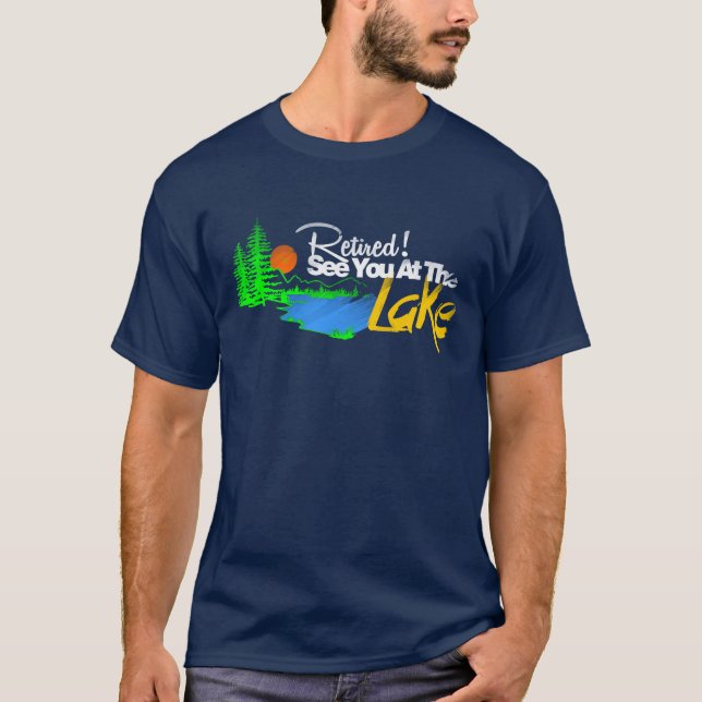 Camiseta Ratired le ve en el lago (Anverso)