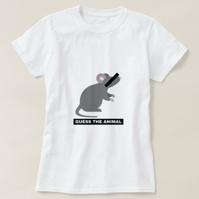 Camiseta Ratón (Diseño del anverso)
