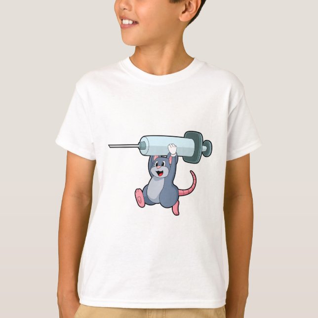 Camiseta Ratón como enfermera con jeringas.PNG (Anverso)
