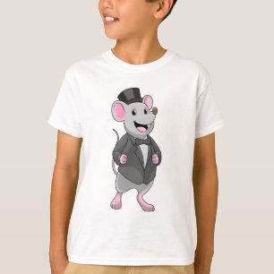 Camiseta Ratón como novio con cinta