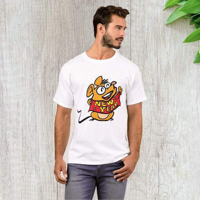 Camiseta Ratón de Año Nuevo (Subido por el creador)
