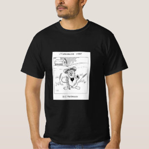 Camiseta Ratón de Campo Divertido Dibujo Animado Cómic Rick