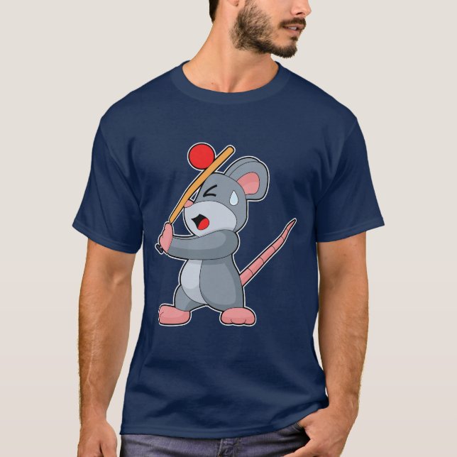 Camiseta Ratón de Cricket (Anverso)