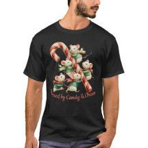 Ratón dulce con arte de Navidades de candy