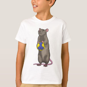 Camiseta Ratón en deportes de balonmano