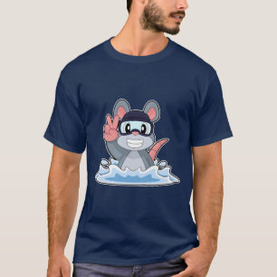 Camiseta Ratón Gafas de natación Verano