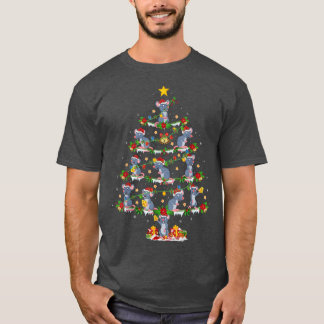 Camiseta Ratón Lover Xmas enciende árbol de Navidad del rat