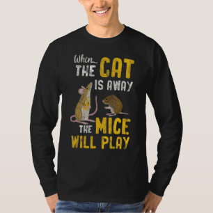 Camiseta Ratón Para Hombres Mujeres Niños Ratón Maus Coward