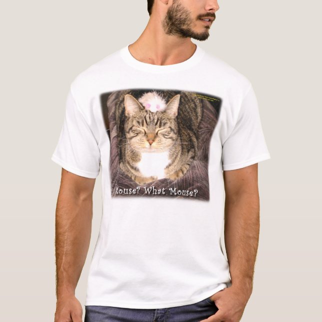 Camiseta ¿"Ratón? Qué ratón?" ¡Camisa de ClydeSight2.0! (Anverso)