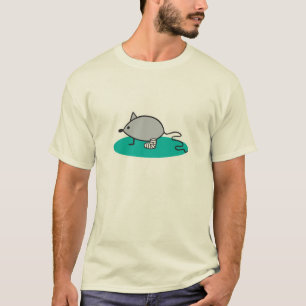 Camiseta ratón tonto con pierna rota