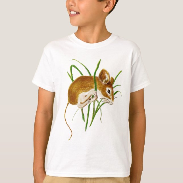 Camiseta Ratones Cubiertos, Naturaleza animal acuática del  (Anverso)