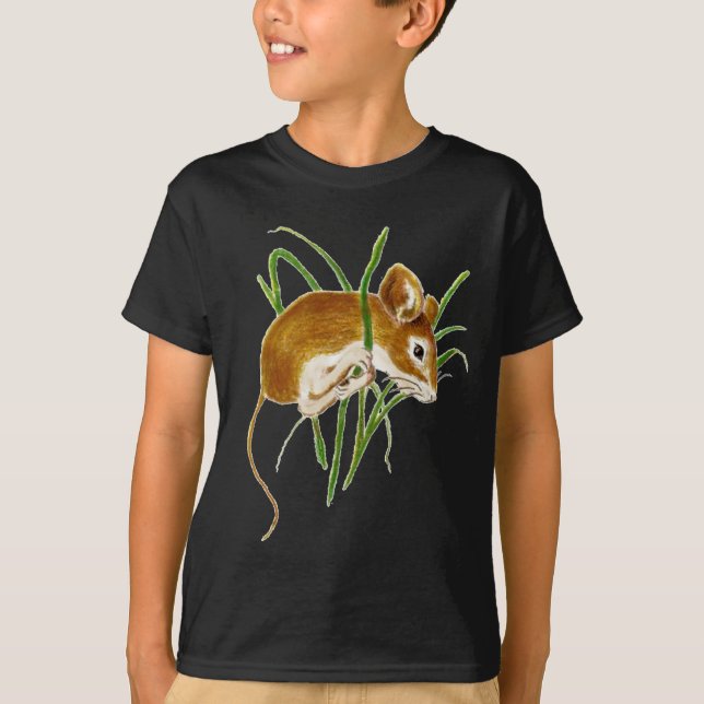 Camiseta Ratones Cubiertos, Naturaleza animal acuática del  (Anverso)