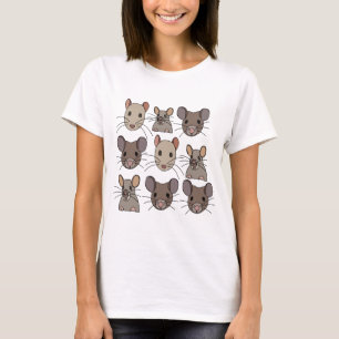 Camiseta Ratones Rat Mouse