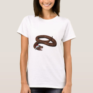 Camiseta Rattlesnake Con Sombrero Santa