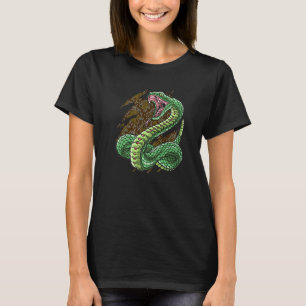 Camiseta Rattlesnake Para Serpientes Enfadadas Serpientes