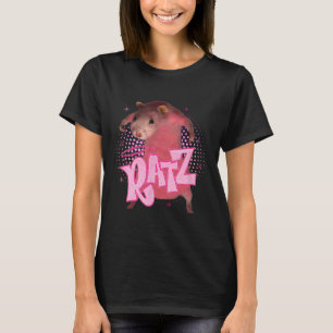 Camiseta Ratz Fun Ratz Rosa Rat Meme Halloween