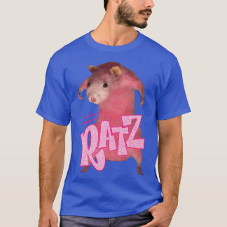 Camiseta Ratz Pink Long Meme Gracioso disfraz de ratón Feo