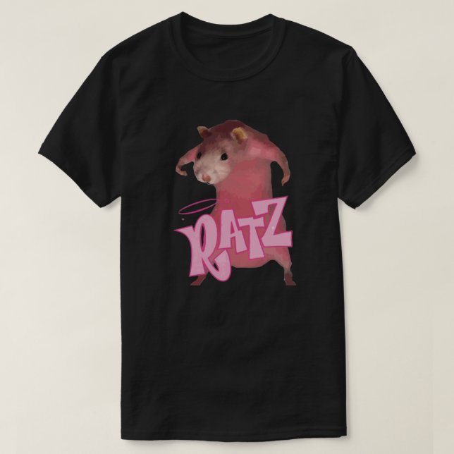 Camiseta Ratz Pink Meme (Diseño del anverso)
