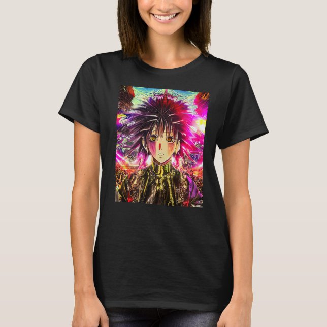 Camiseta Rave Fiesta Psychedelic EDM Trance Club DJ 2 (Anverso)
