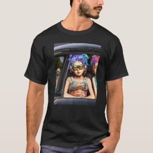 Camiseta Rave Fiesta Psychedelic EDM Trance Club DJ 7