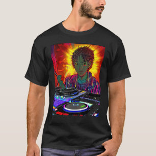 Camiseta Rave Fiesta Psychedelic EDM Trance Club DJ design_