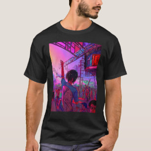 Camiseta Rave Fiesta Psychedelic EDM Trance Club DJ design_