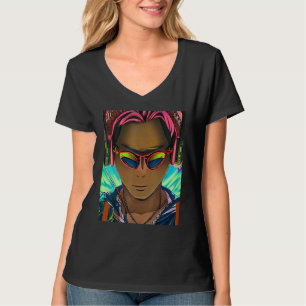 Camiseta Rave Fiesta Psychedelic EDM Trance Club DJ design_