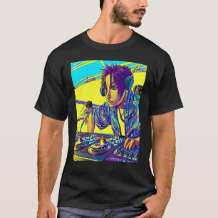 Camiseta Rave Fiesta Psychedelic EDM Trance Club DJ design_
