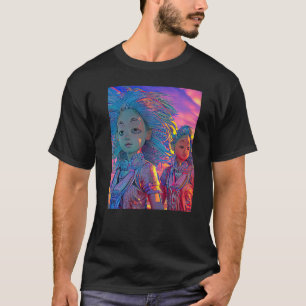 Camiseta Rave Fiesta Psychedelic EDM Trance Club DJ diseño 