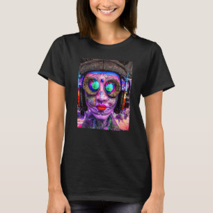 Camiseta Rave Fiesta Psychedelic EDM Trance Club DJ diseño