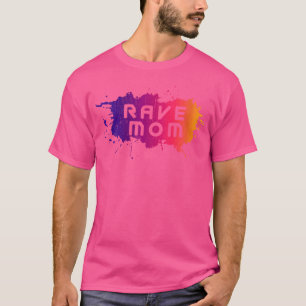 Camiseta Rave Mom-Edm Festival Raver Mamá Madres Groovy C