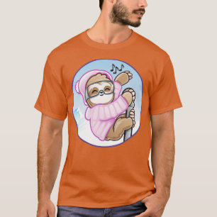 Camiseta Rave Ski Rave Kid Baby Sloth Dance