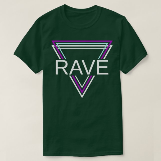 Camiseta Rave Techno House Fiesta EDM Festival Goa Electro  (Diseño del anverso)