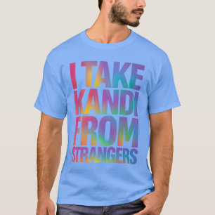 Camiseta Raveechno colorido DJ Iake Kandi De desconocidos P