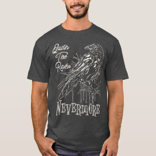 Camiseta Raven Allan Poe nunca más
