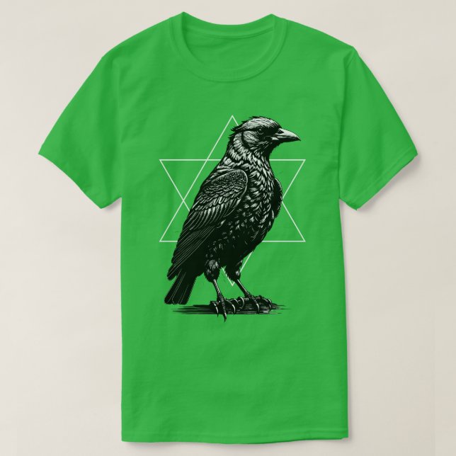 Camiseta Raven Art (Diseño del anverso)