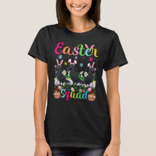 Camiseta Raven Bunny Ear Easter Squad Raven Bird Happy Eas
