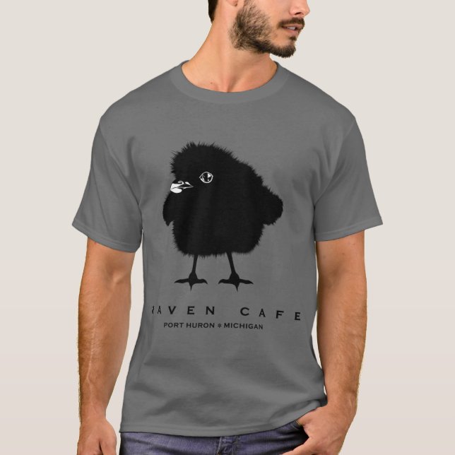 Camiseta Raven Chick Oversized (Anverso)
