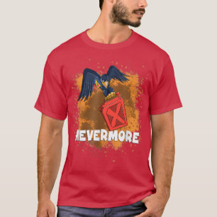 Camiseta Raven con un kit de incendios provocados por un es