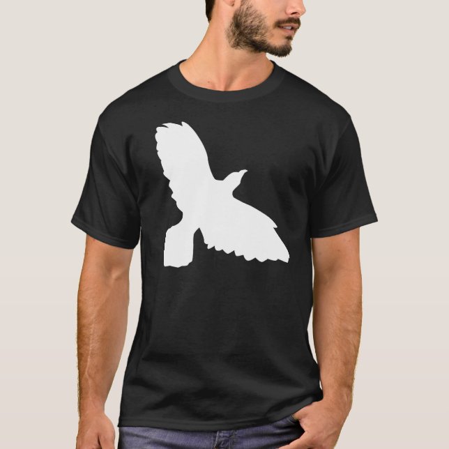 Camiseta Raven crow (Anverso)