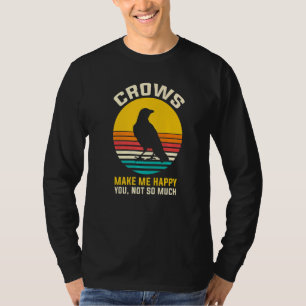 Camiseta Raven Crow Es Sabio Y Todo Sabio