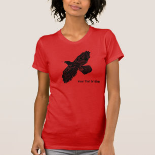 Camiseta Raven en rojo