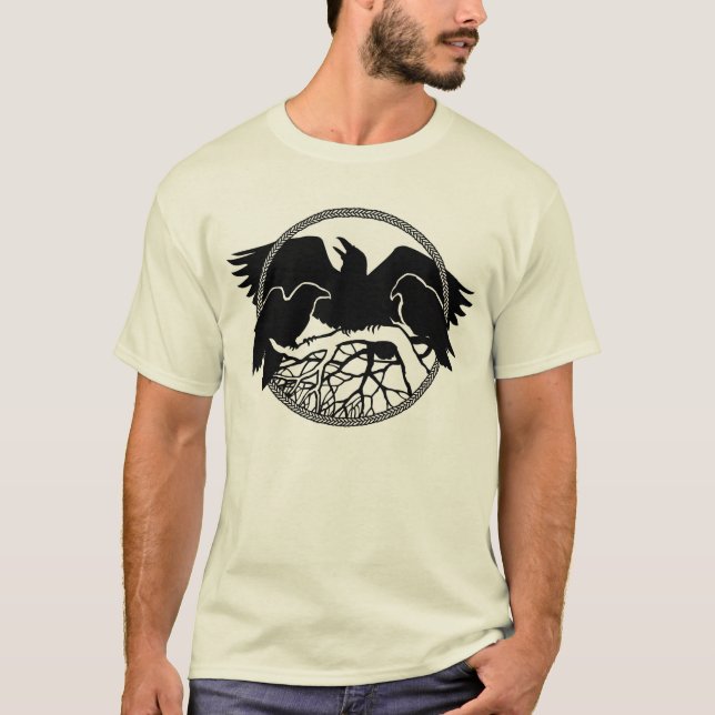 Camiseta Raven Guay Crow Organic Raven Shirt (Anverso)