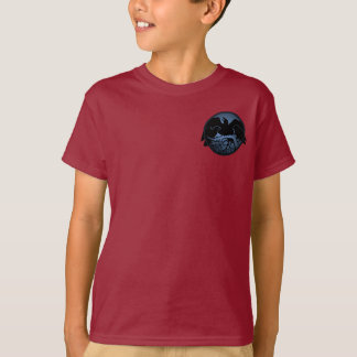 Camiseta Raven Hoodie Kid's Raven / Crow Art Sweatshirts