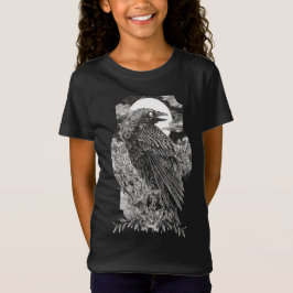 Camiseta Raven místico oscuro