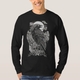 Camiseta Raven místico oscuro