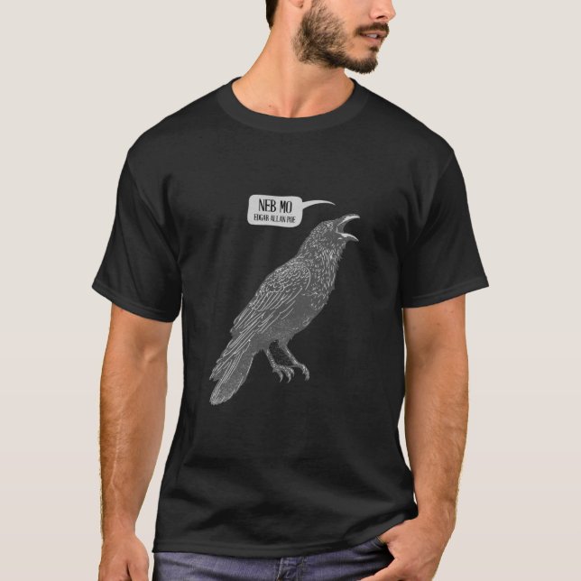 Camiseta Raven: "Neb Mo." (Anverso)