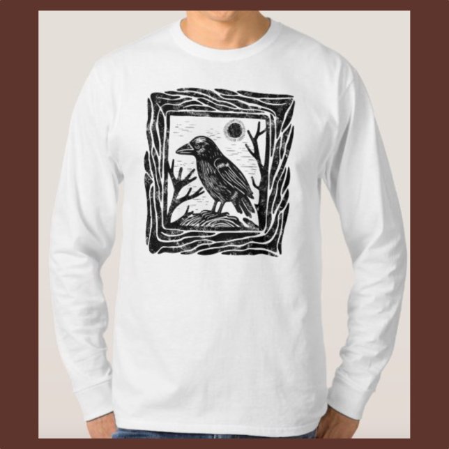 Camiseta Raven nocturno (Subido por el creador)