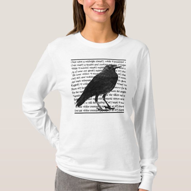 Camiseta Raven Poem (Anverso)